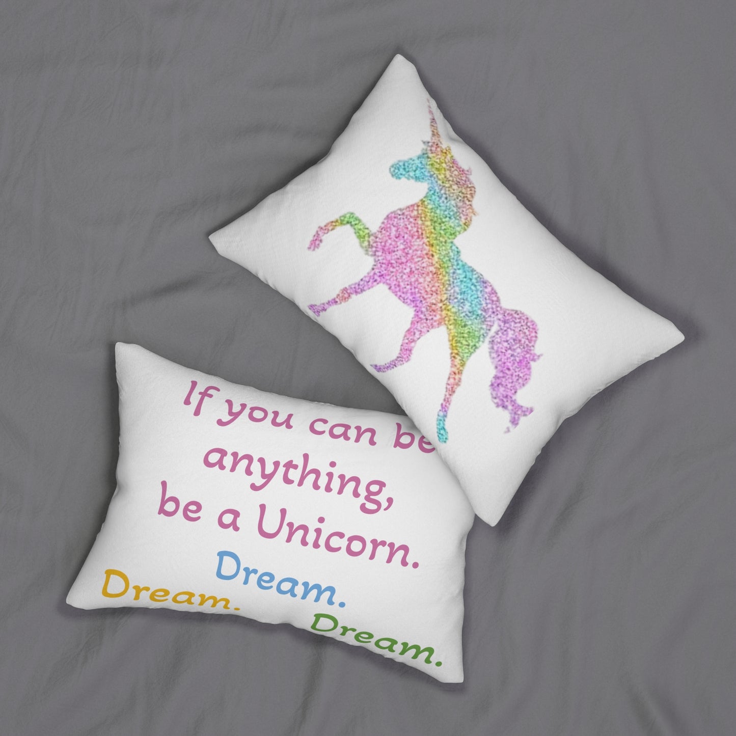 Lumbar Pillow - Unicorn Dream