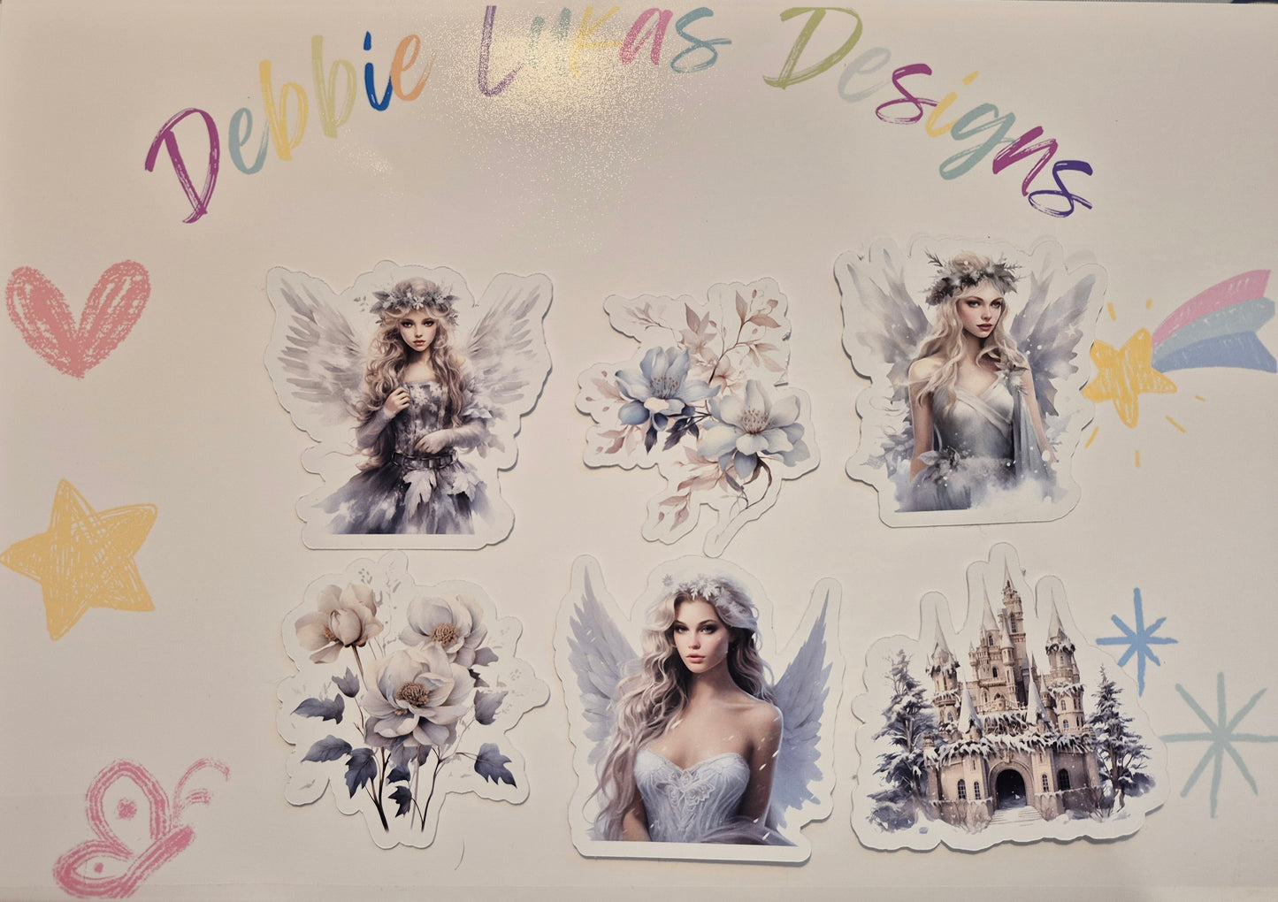 **Limited Edition** Enchanted Blue Ice Fairies Collection