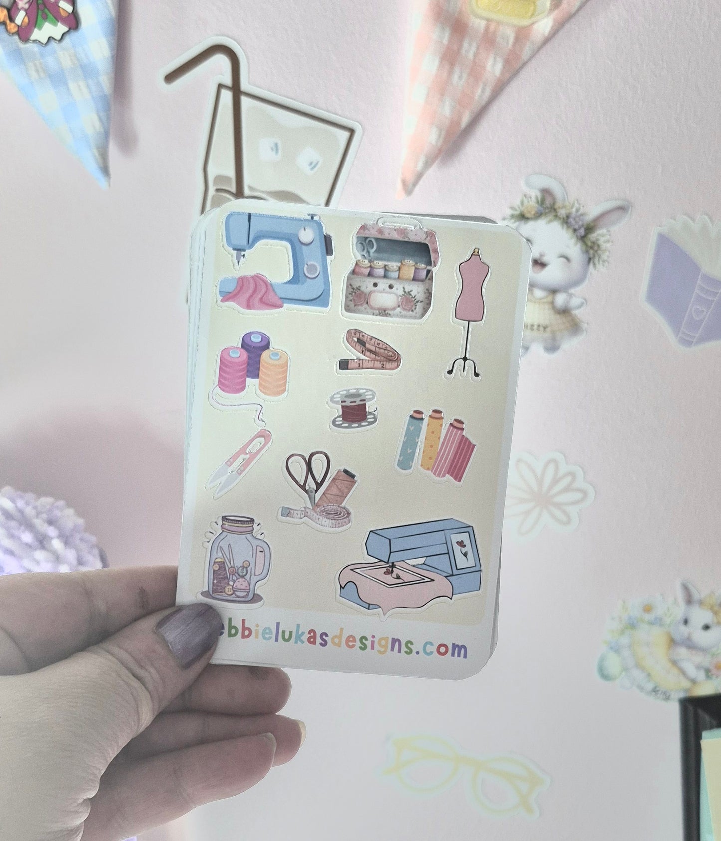 Seamstress #2 Mini Sticker Sheet