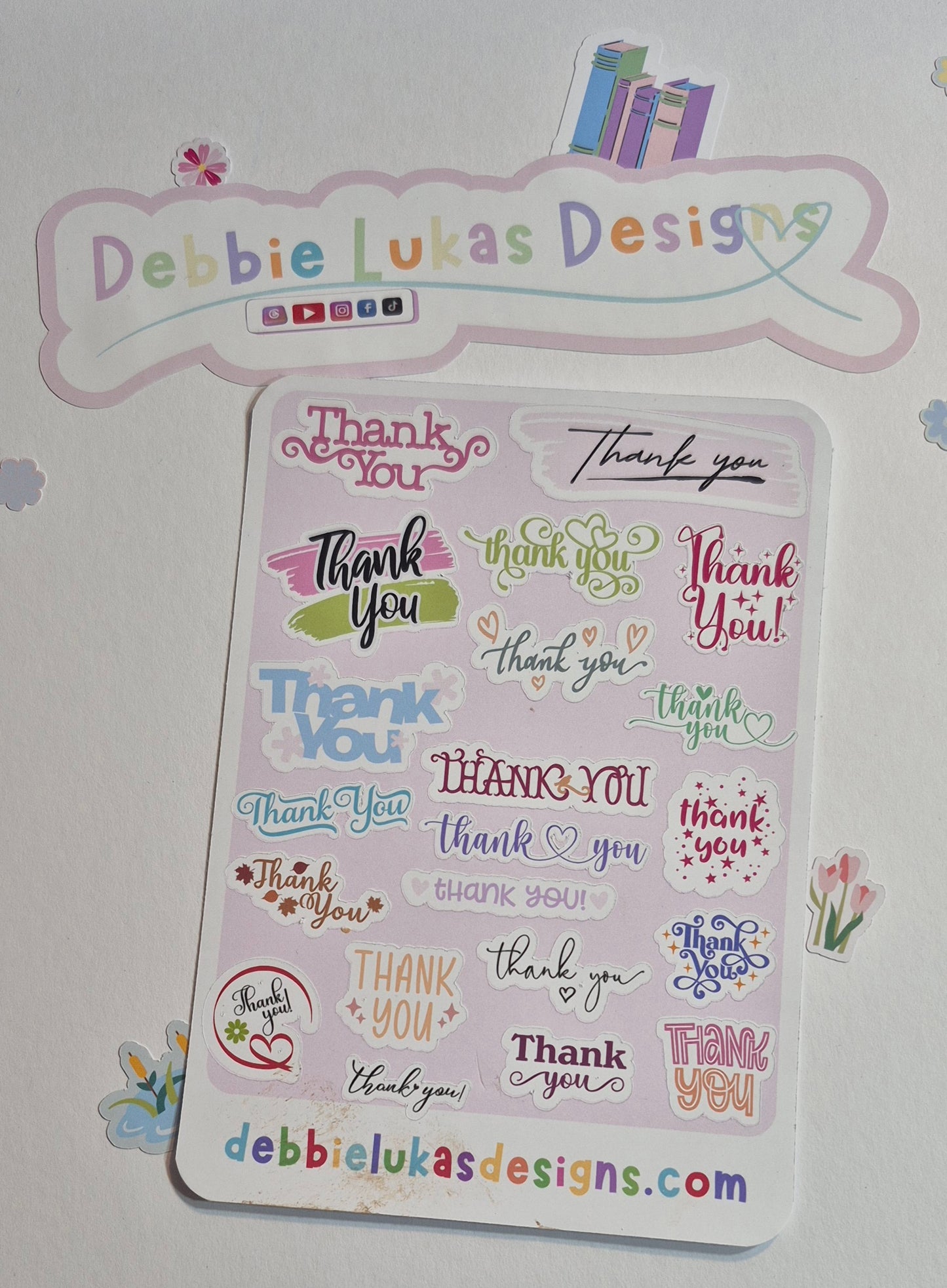 Thank You Sticker Sheet