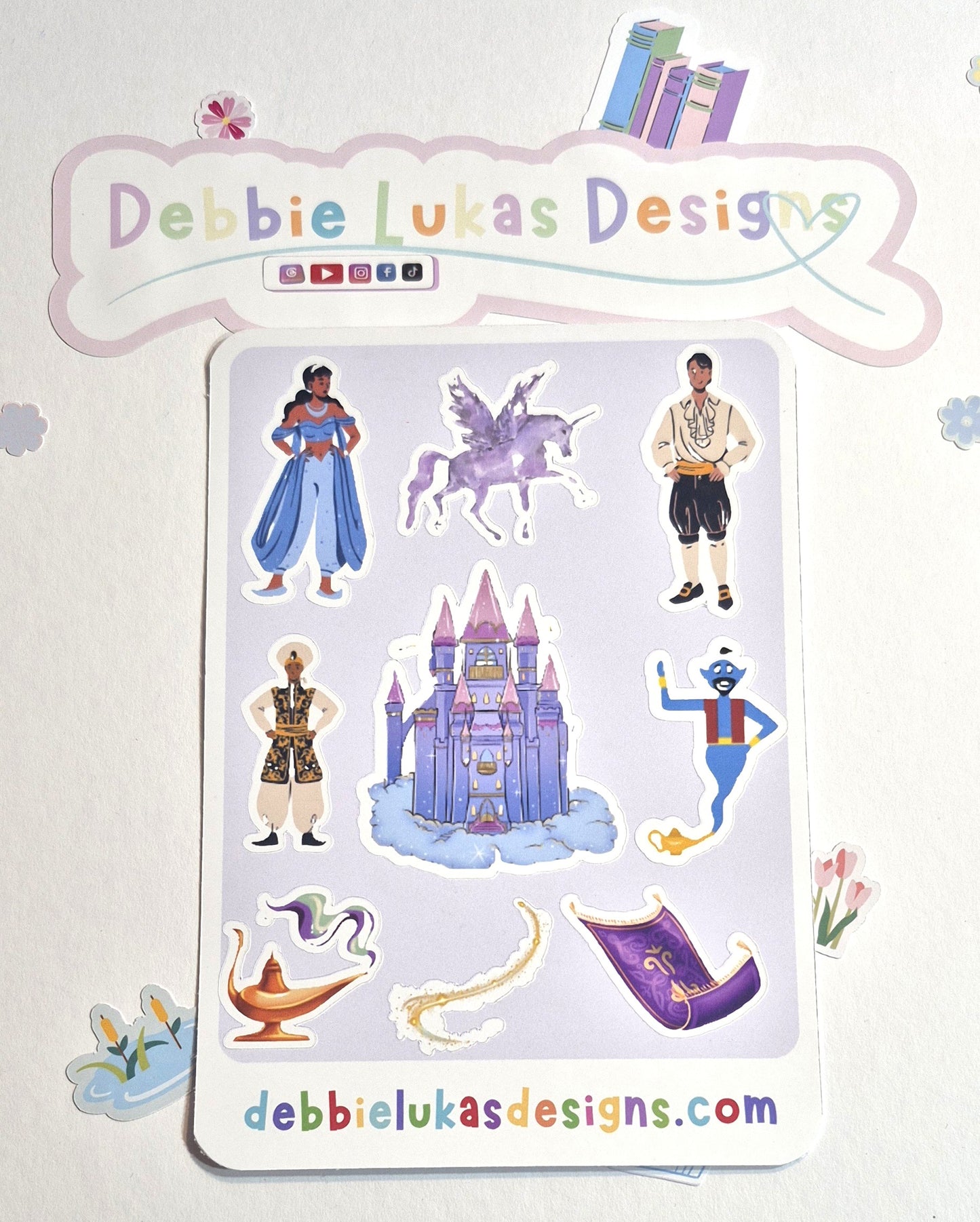 A Whole New World Sticker Sheet