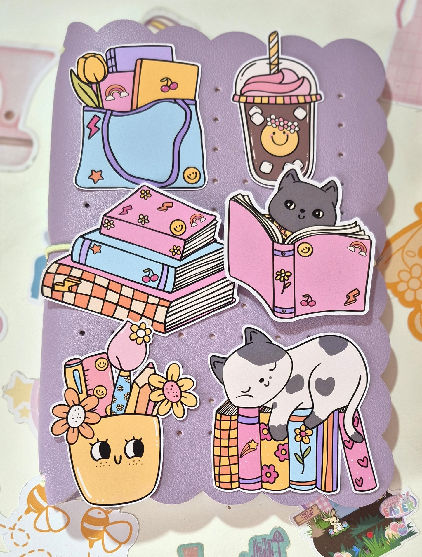Cat and Books Day Collection