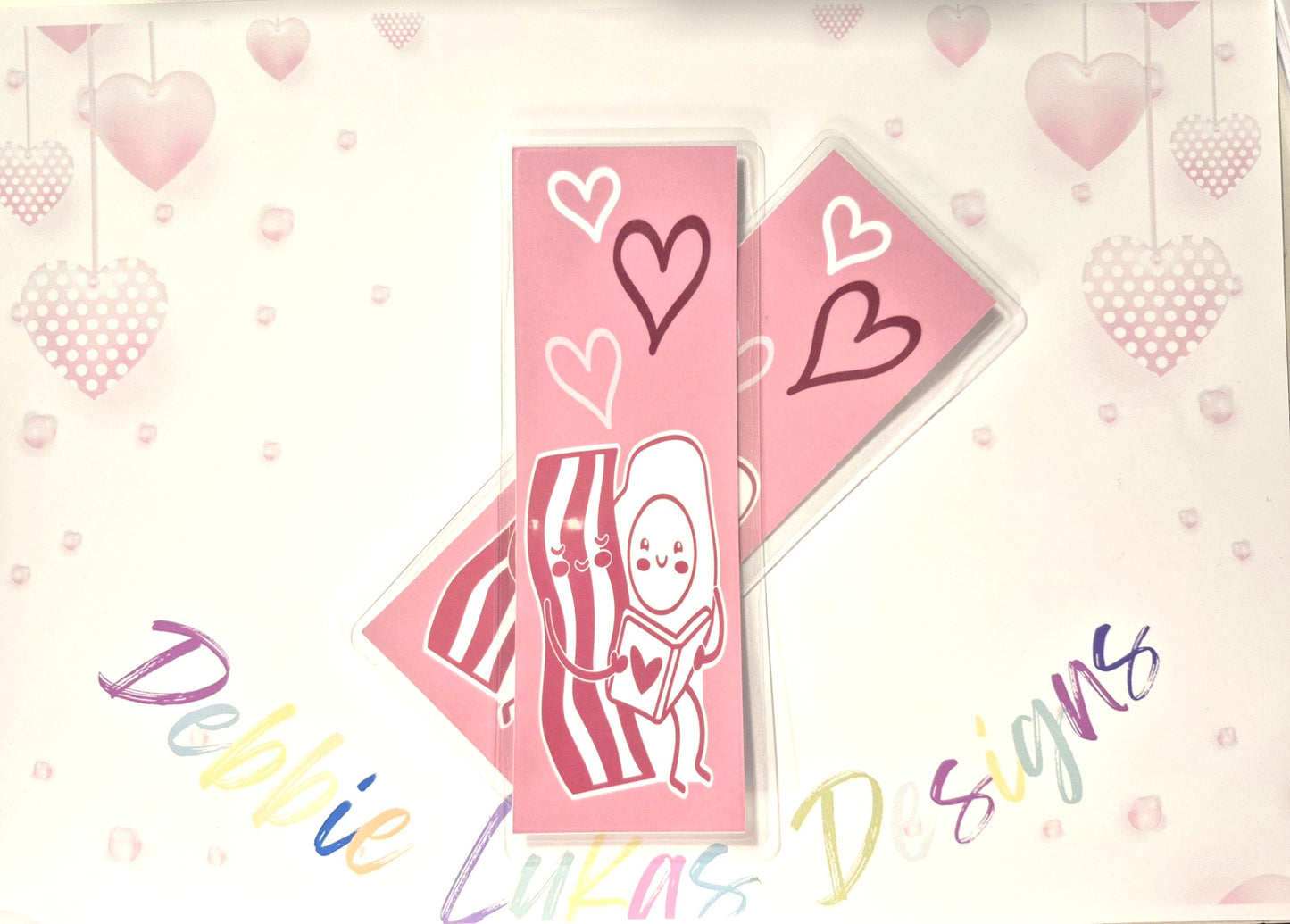 Valentine: Bacon to my Eggs Traditional Bookmark
