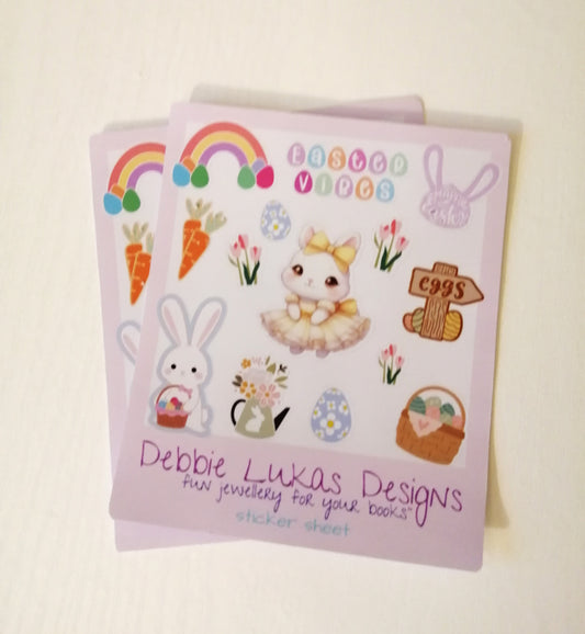 Ellie's Easter Vibes Sticker Sheet
