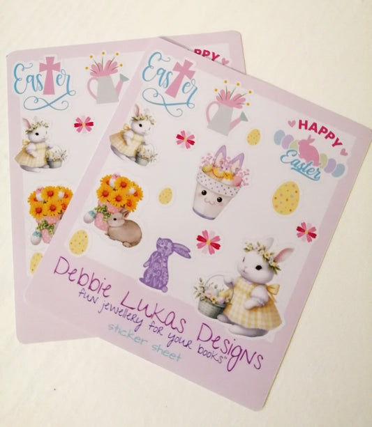 Easter with Belle Sticker Sheet