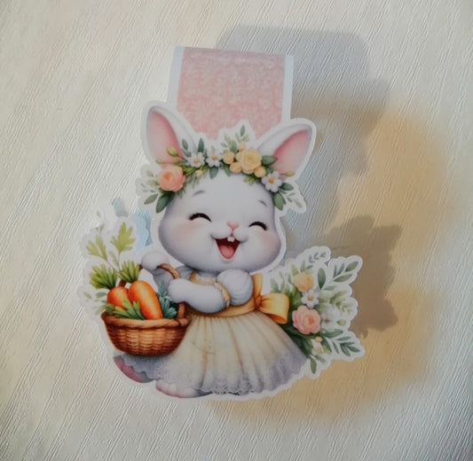 Polly the bunny Magnetic Bookmark