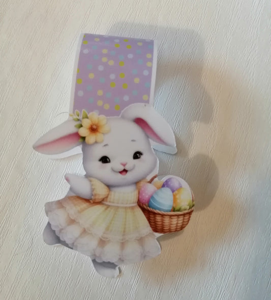 Lily the bunny magnetic bookmark