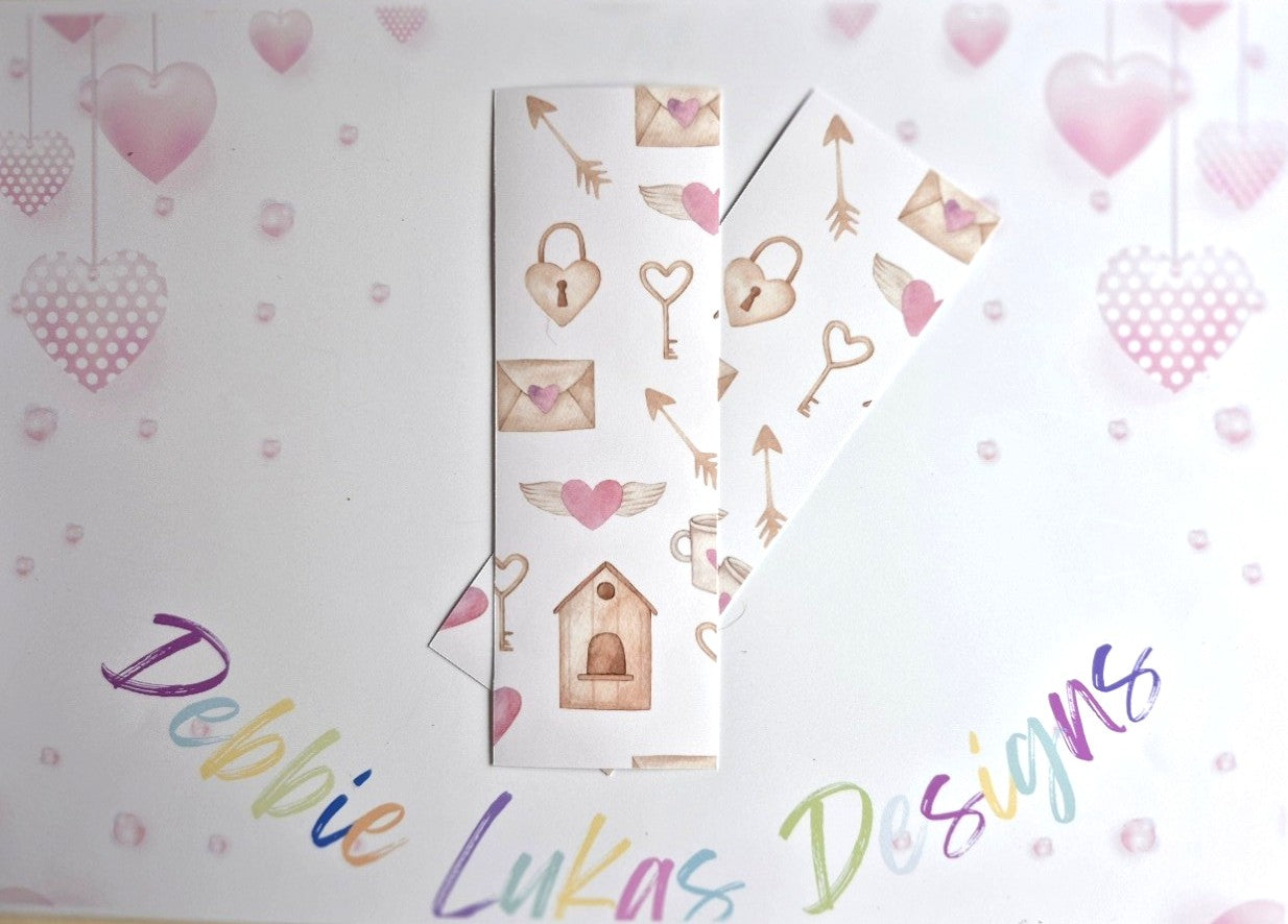 Valentine: Love & Lock Traditional Bookmarks