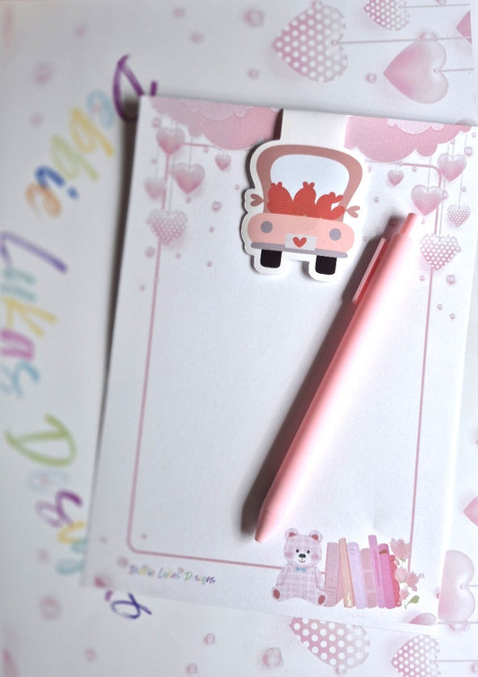 Valentine: Peeps Love Magnetic Bookmark