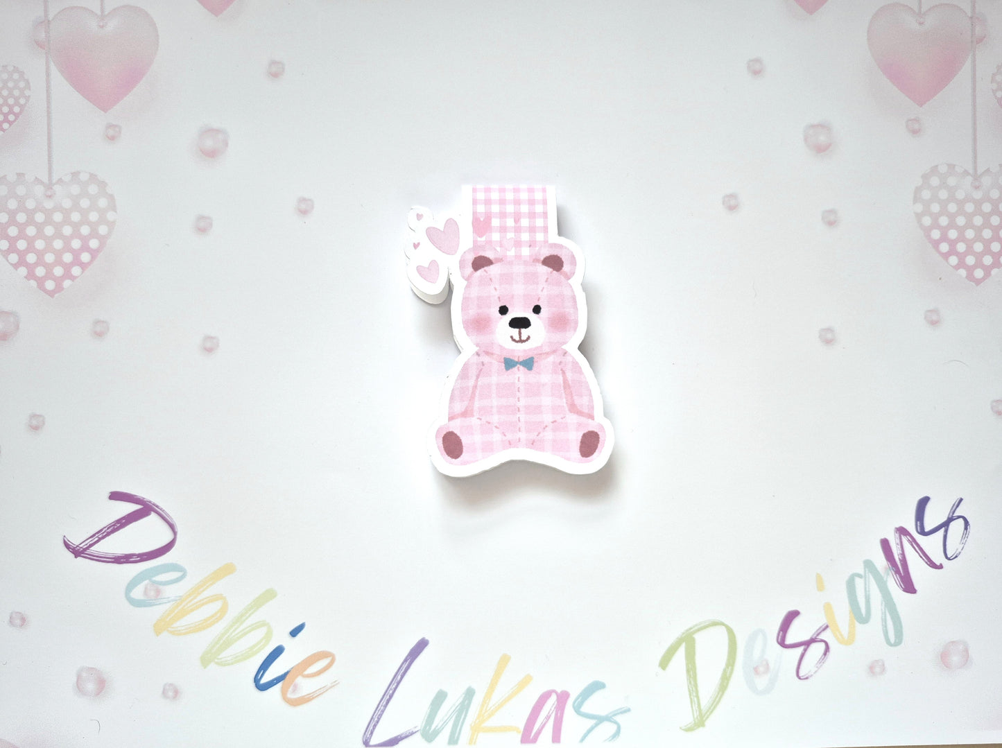 Valentine: Love Bear Magnetic Bookmark