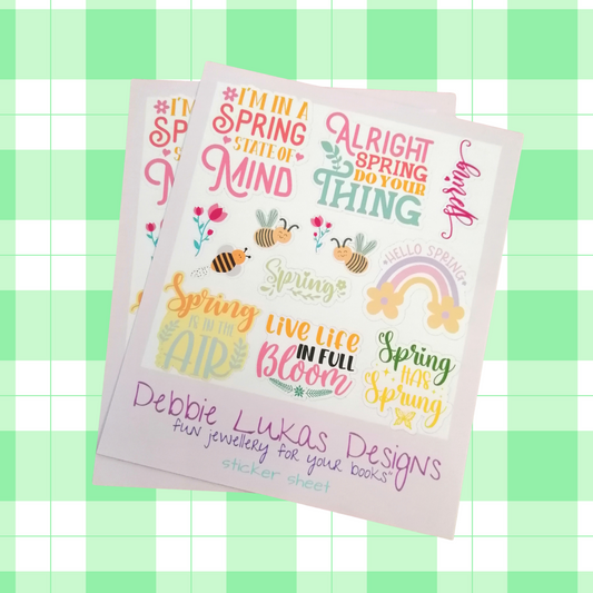 Spring Quotes Sticker Sheet