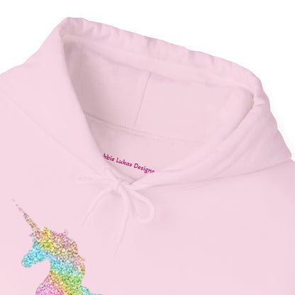 Unisex Hooded Sweatshirt - Unicorn Dreams