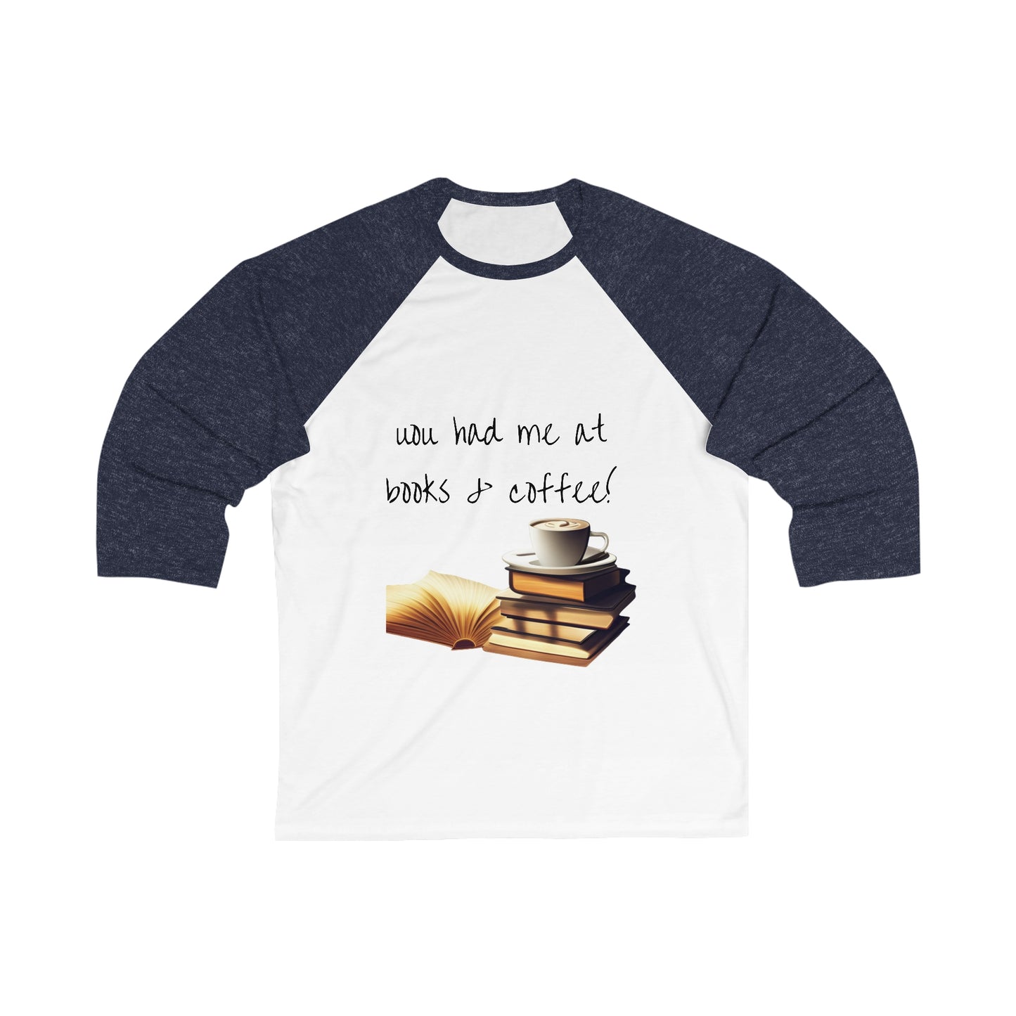 Unisex 3\4 Sleeve Baseball Tee