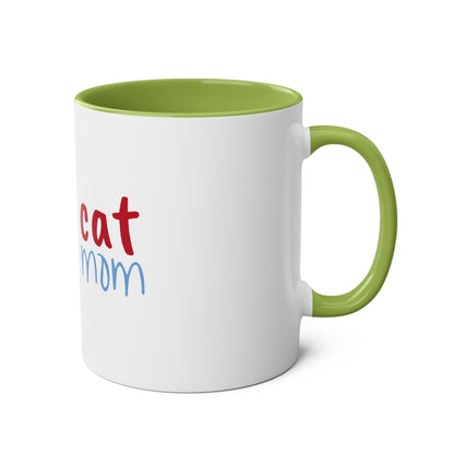 Two-Tone Coffee Mugs, 11oz