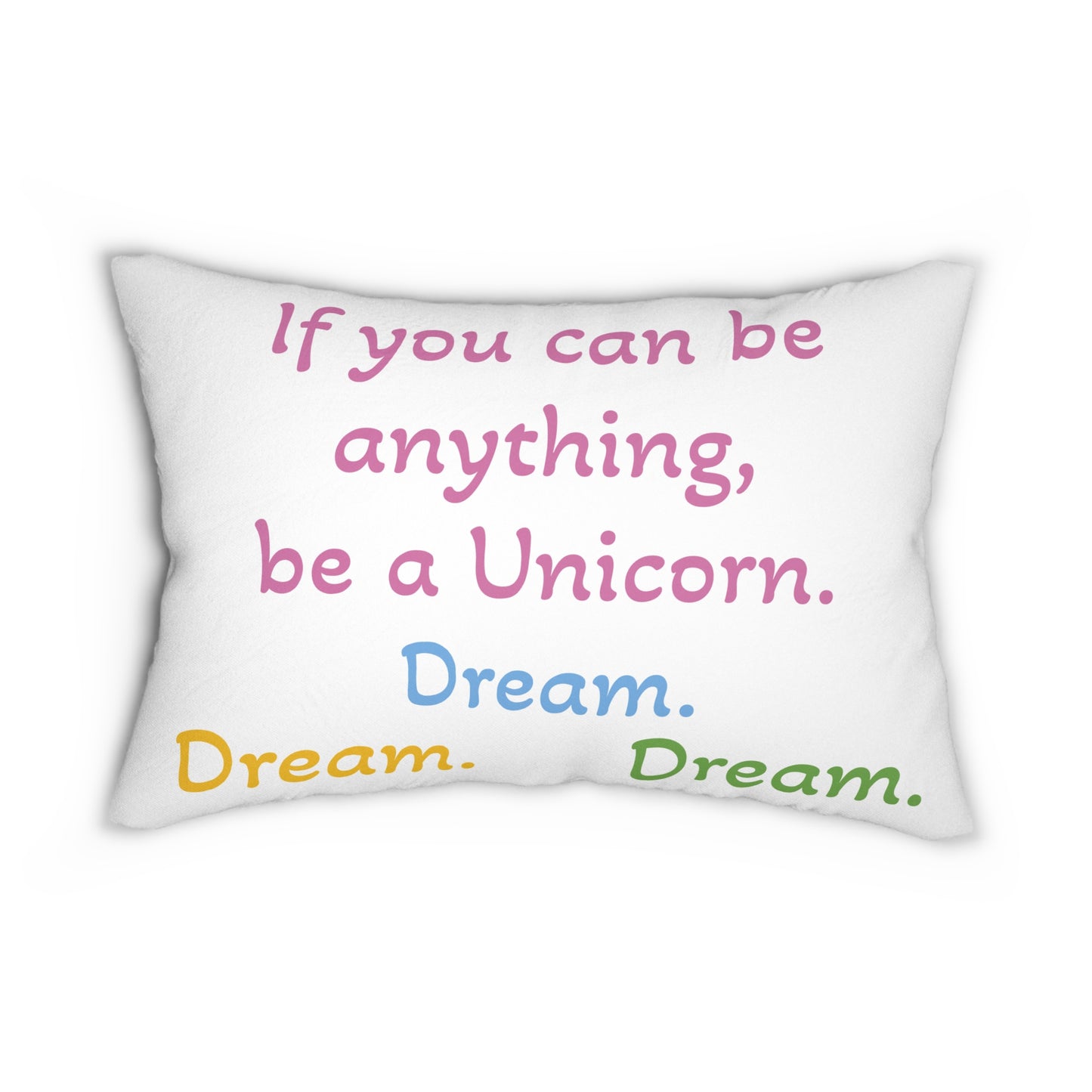 Lumbar Pillow - Unicorn Dream