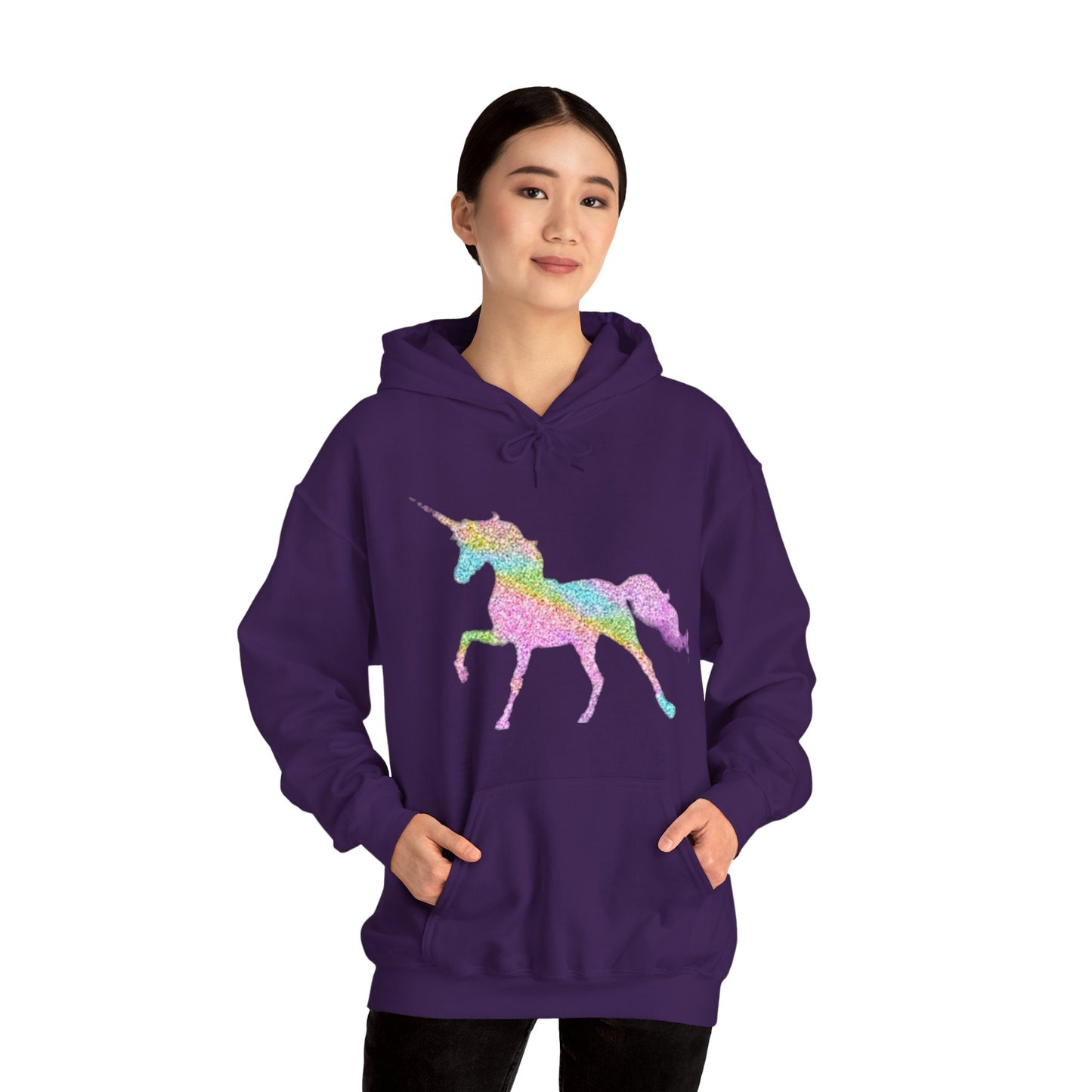 Unisex Hooded Sweatshirt - Unicorn Dreams