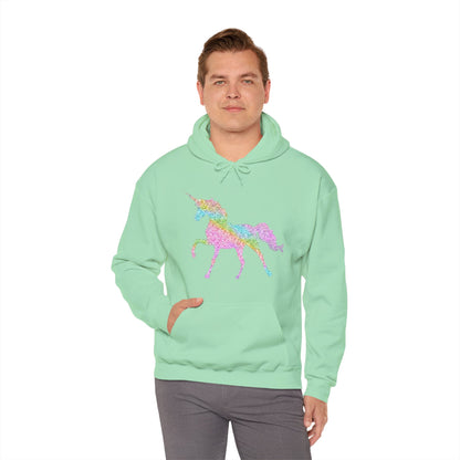Unisex Hooded Sweatshirt - Unicorn Dreams