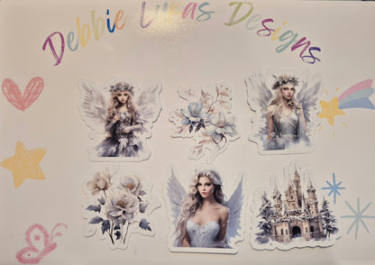 **Limited Edition** Enchanted Blue Ice Fairies Collection