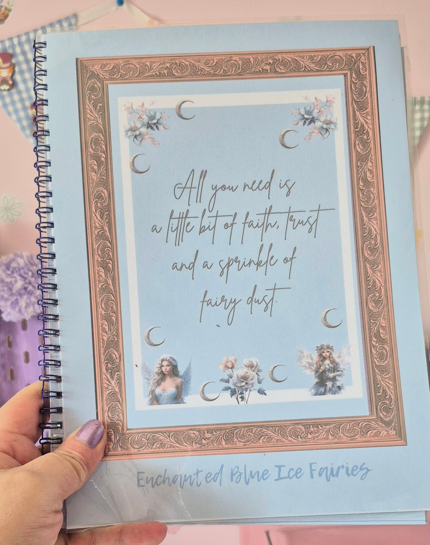 **Limited Edition** Enchanted Blue Ice Fairies Collection