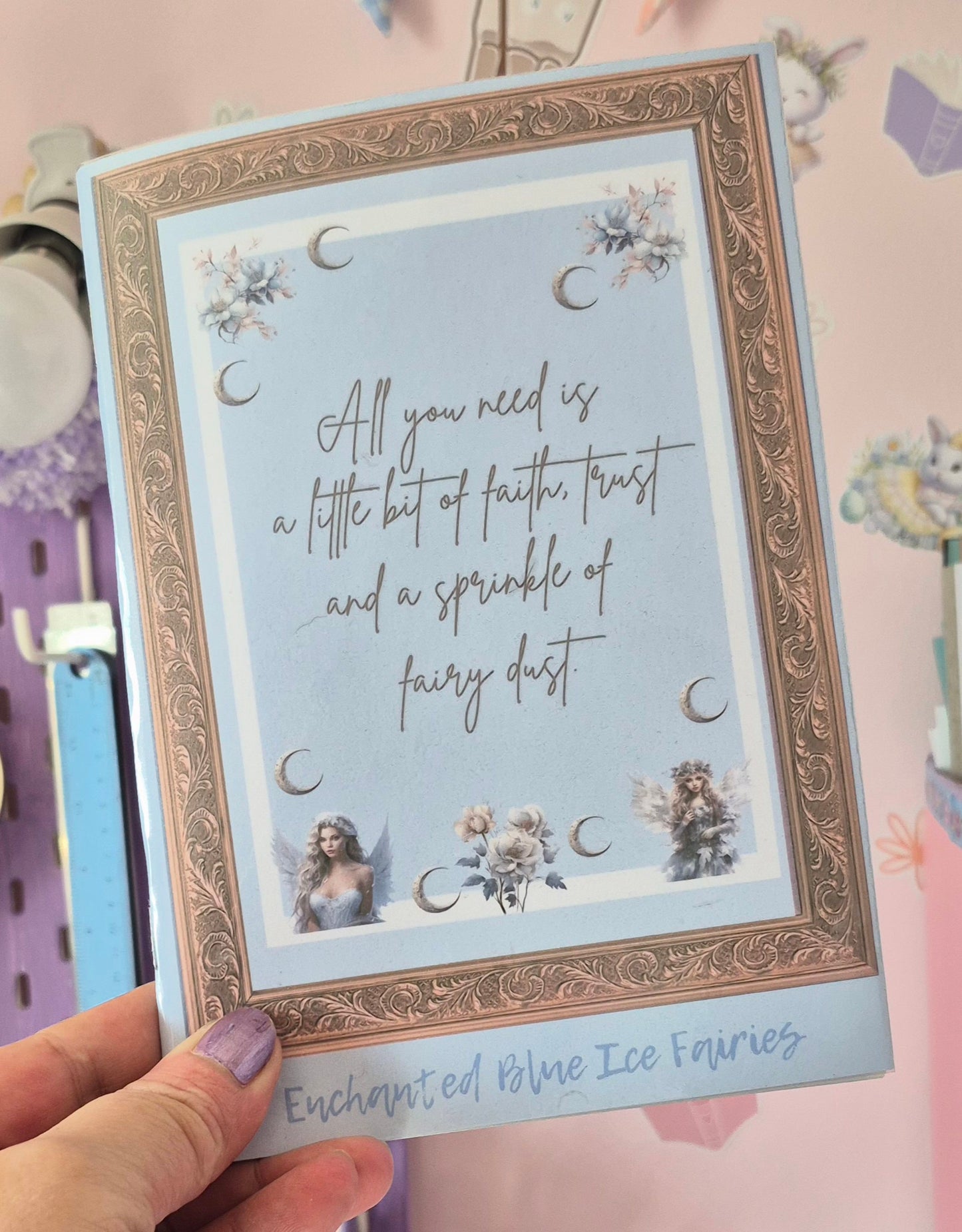 **Limited Edition** Enchanted Blue Ice Fairies Collection