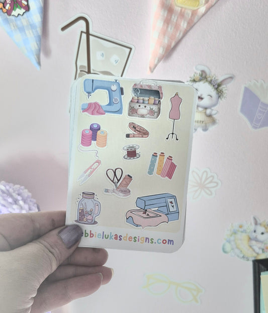 Seamstress #2 Mini Sticker Sheet