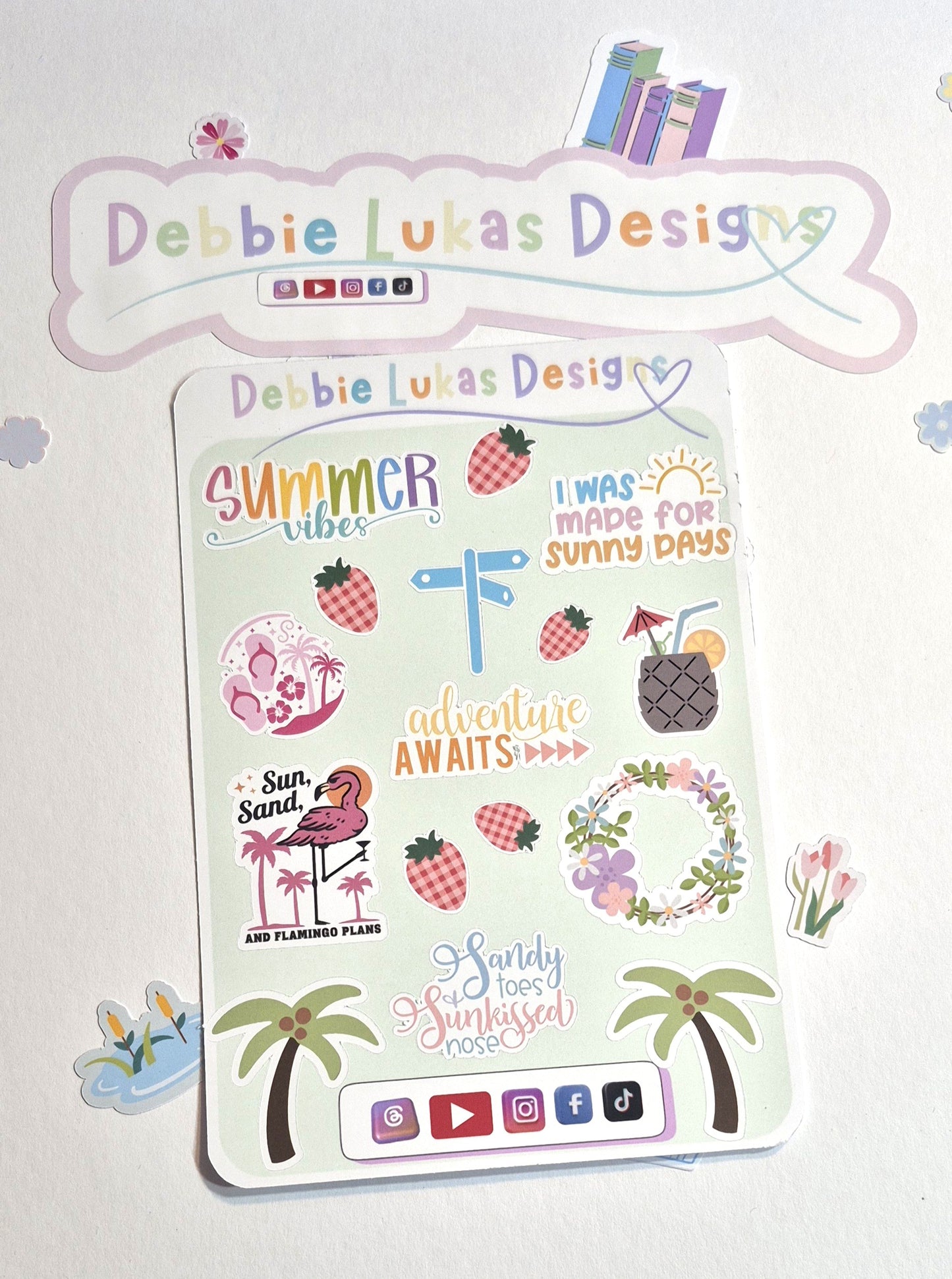 Adventure Awaits Sticker Sheet