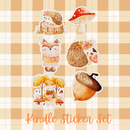 Kindle/E-Reader Sticker Sets #7 Woodland Friends