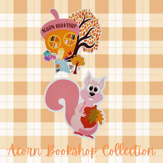 Acorn Bookshop Sticker Set (2 pack)