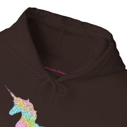 Unisex Hooded Sweatshirt - Unicorn Dreams