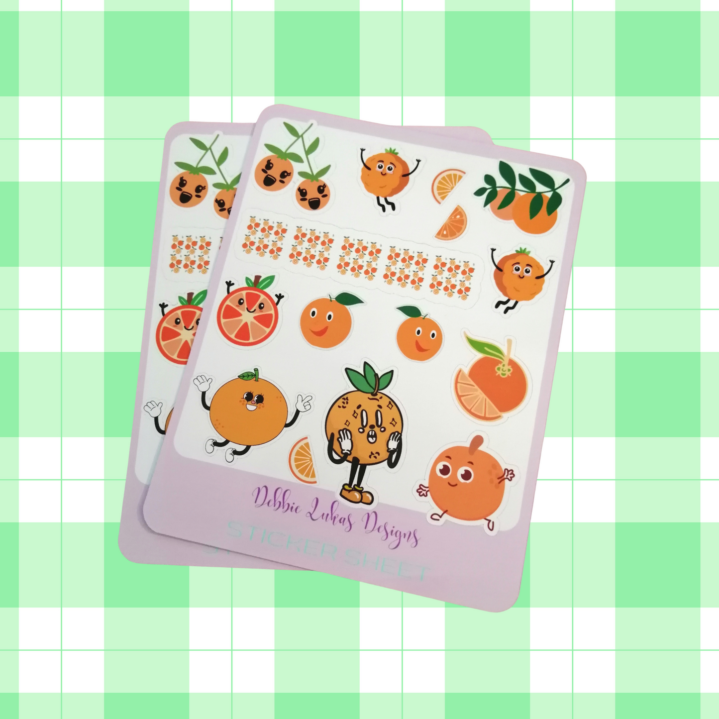 Oranges Sticker Sheet