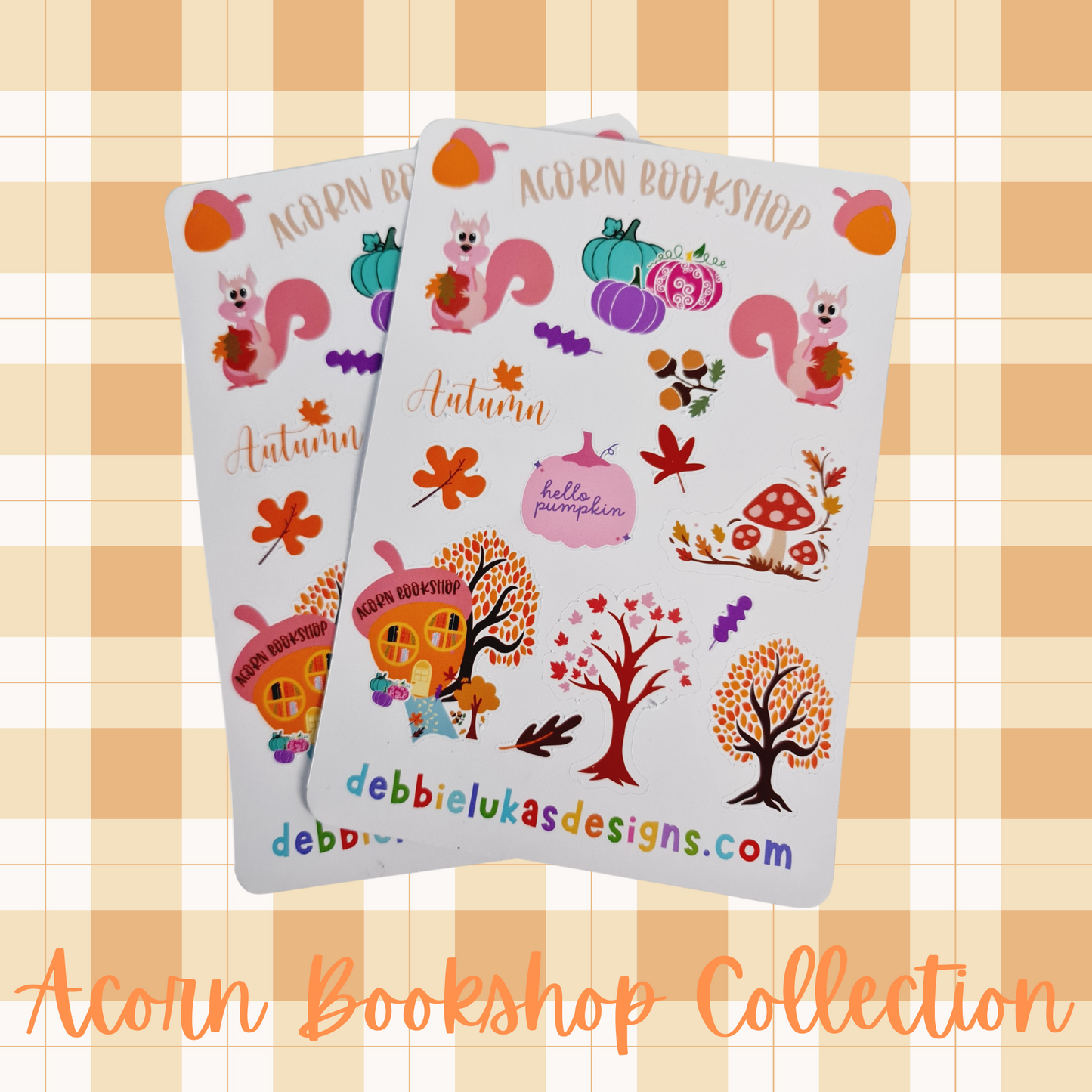 Autumn: Acorn Bookshop Sticker Sheet