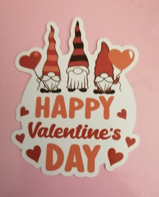 Valentine: Happy Valentine's Day Sticker