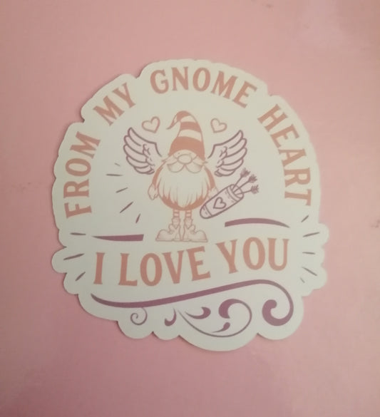 Valentine: I love you Sticker