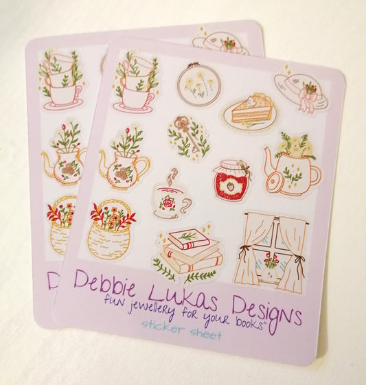 Cottagecore Kitchen Sticker Sheet