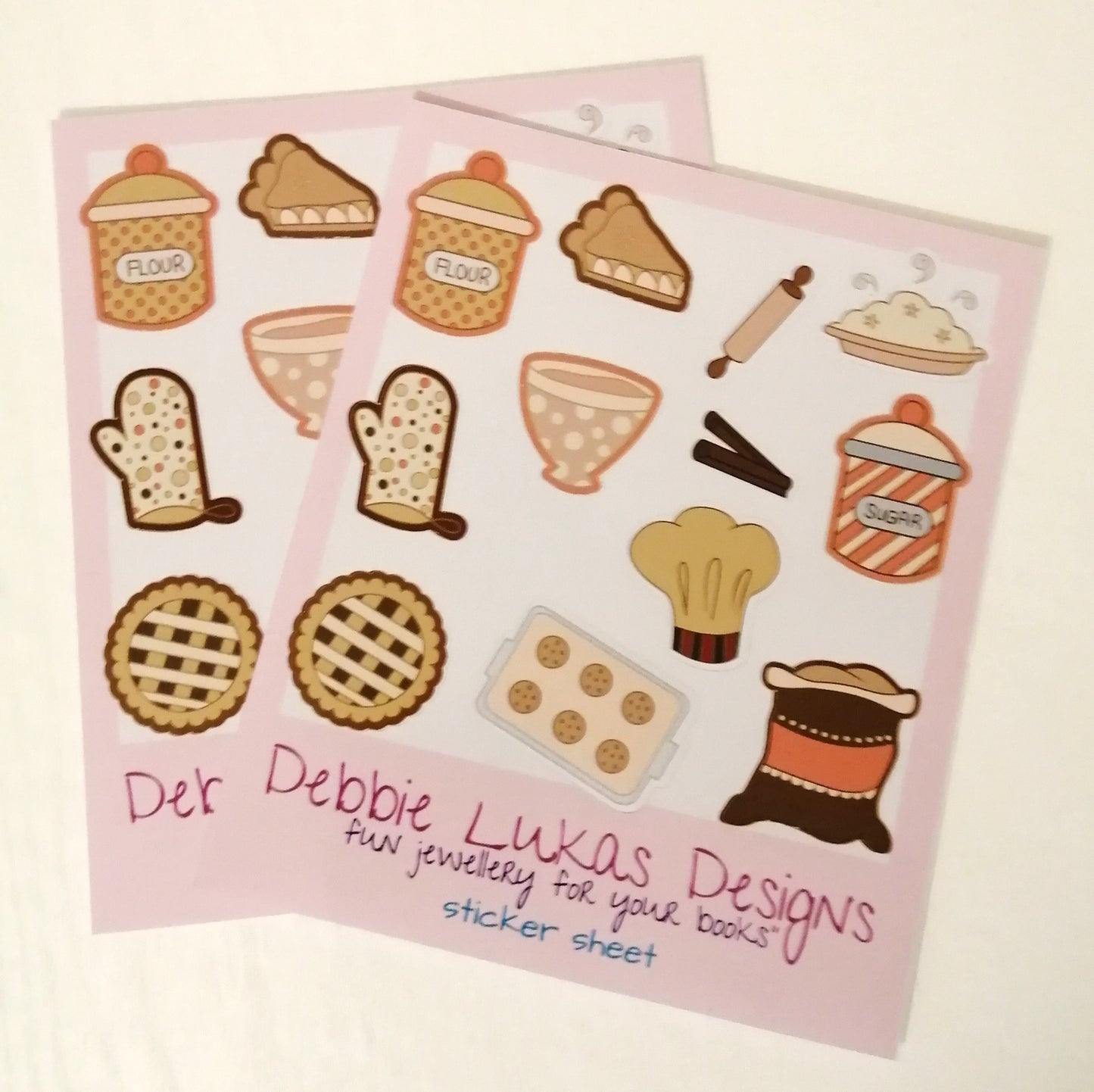 Baking Sticker Sheet