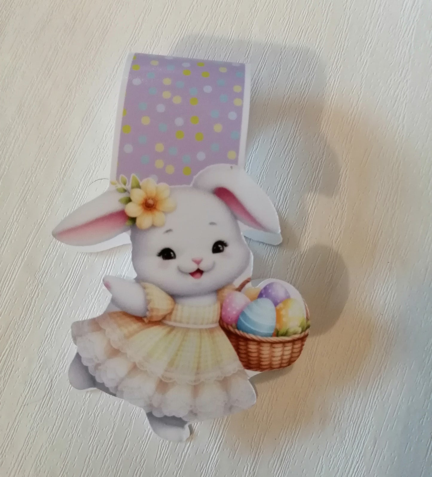 Lily the bunny magnetic bookmark