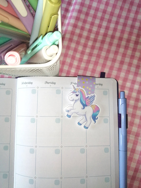 Unicorn Magnetic Bookmark