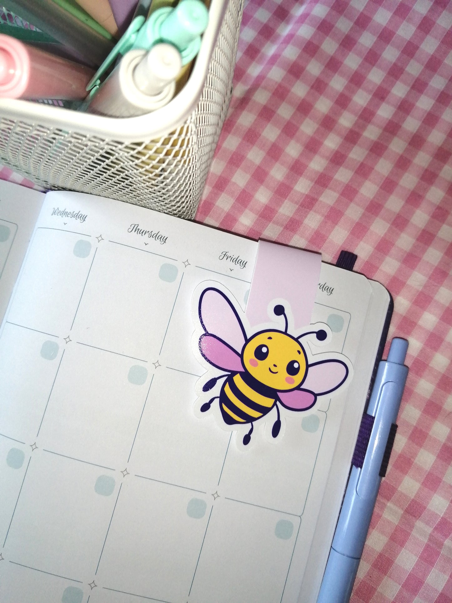 Bee Magnetic Bookmark