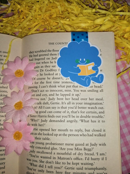 Flower Face Magnetic Bookmarks