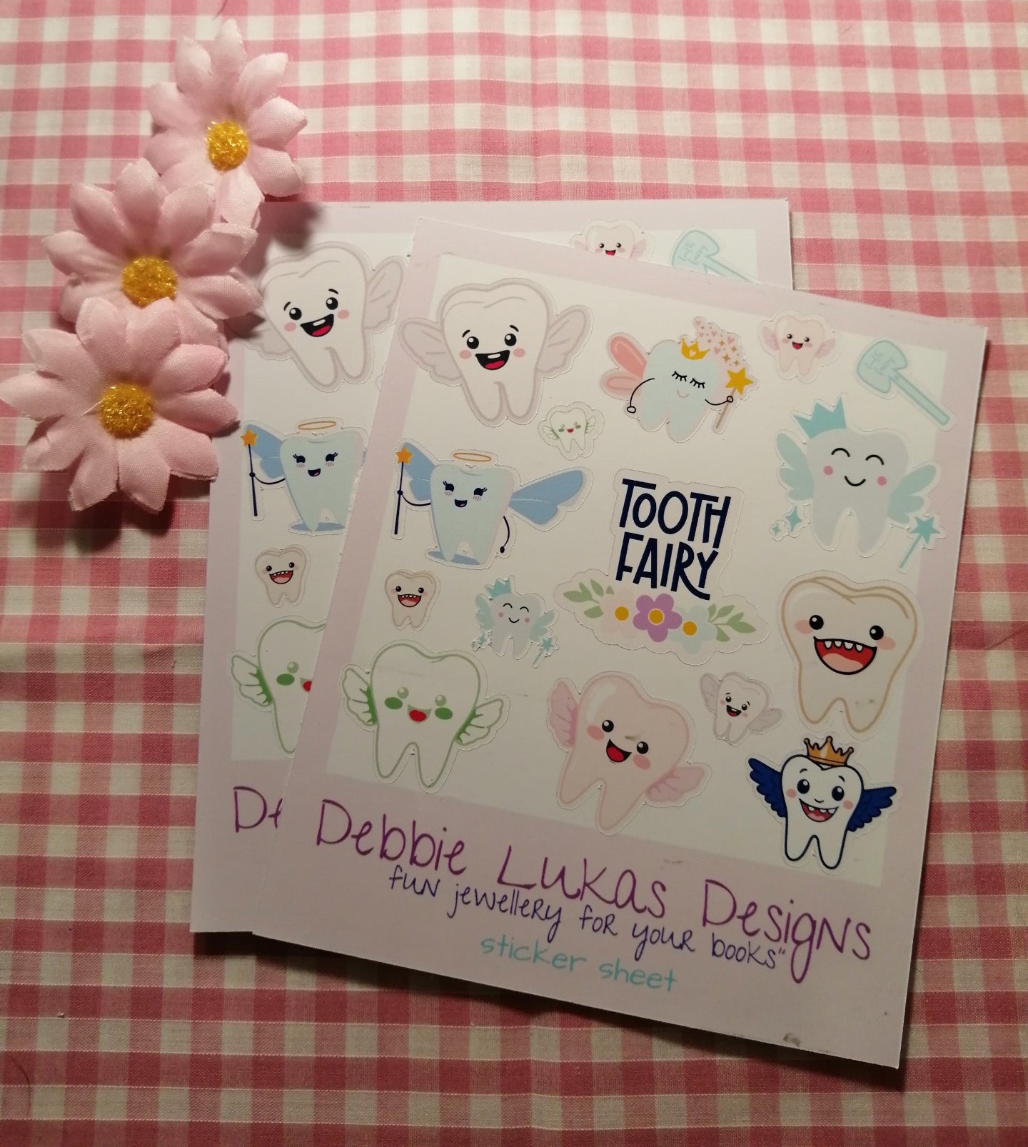 Tooth Fairy Sticker Sheet