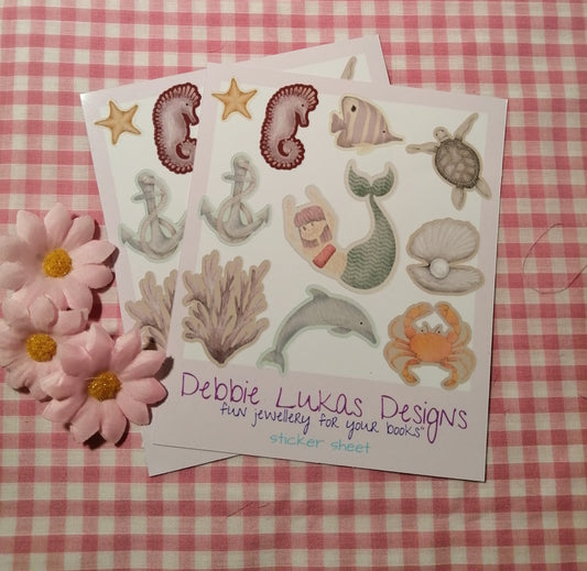 Under the Sea Sticker Sheet