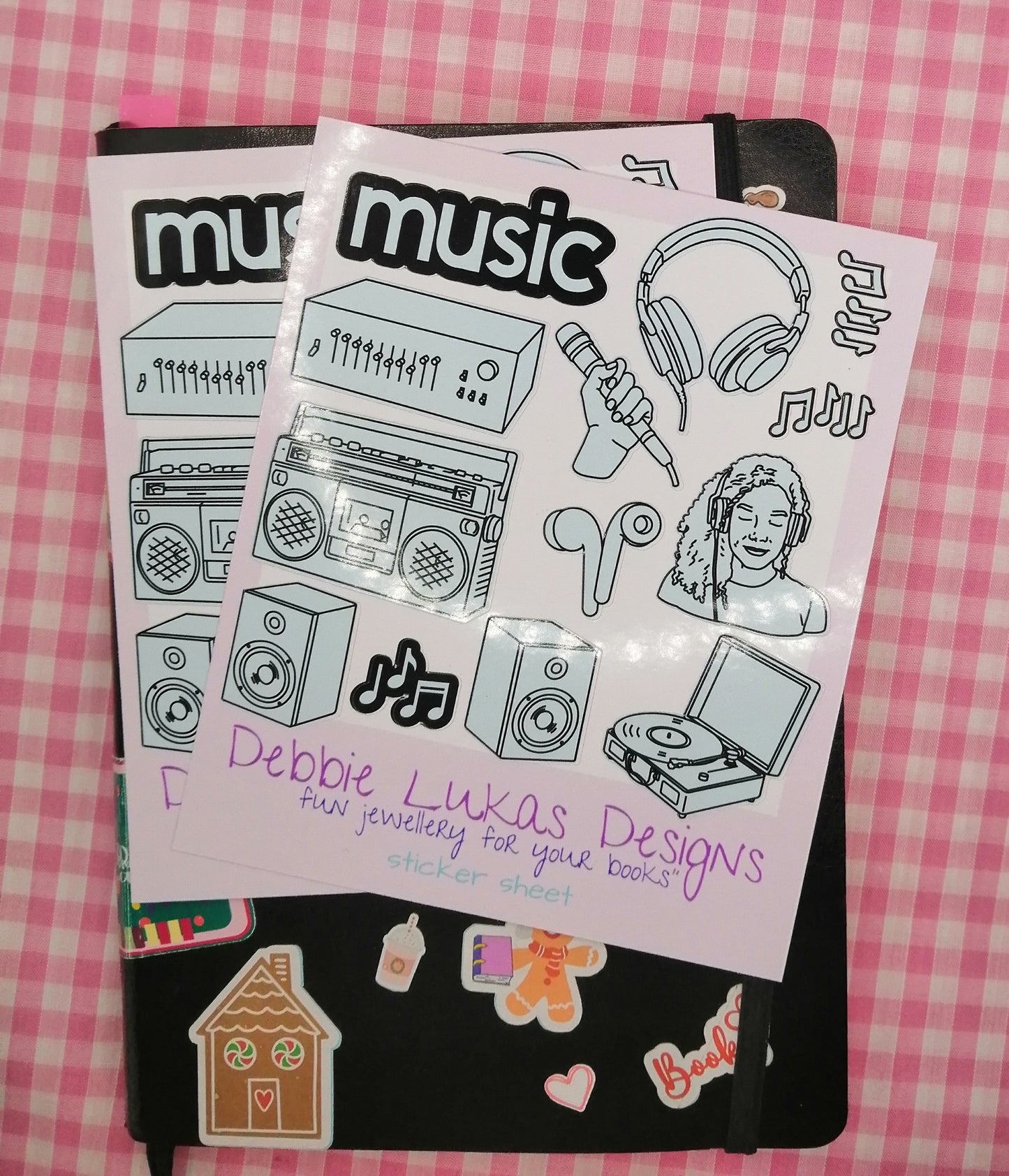 Music Sticker Sheet