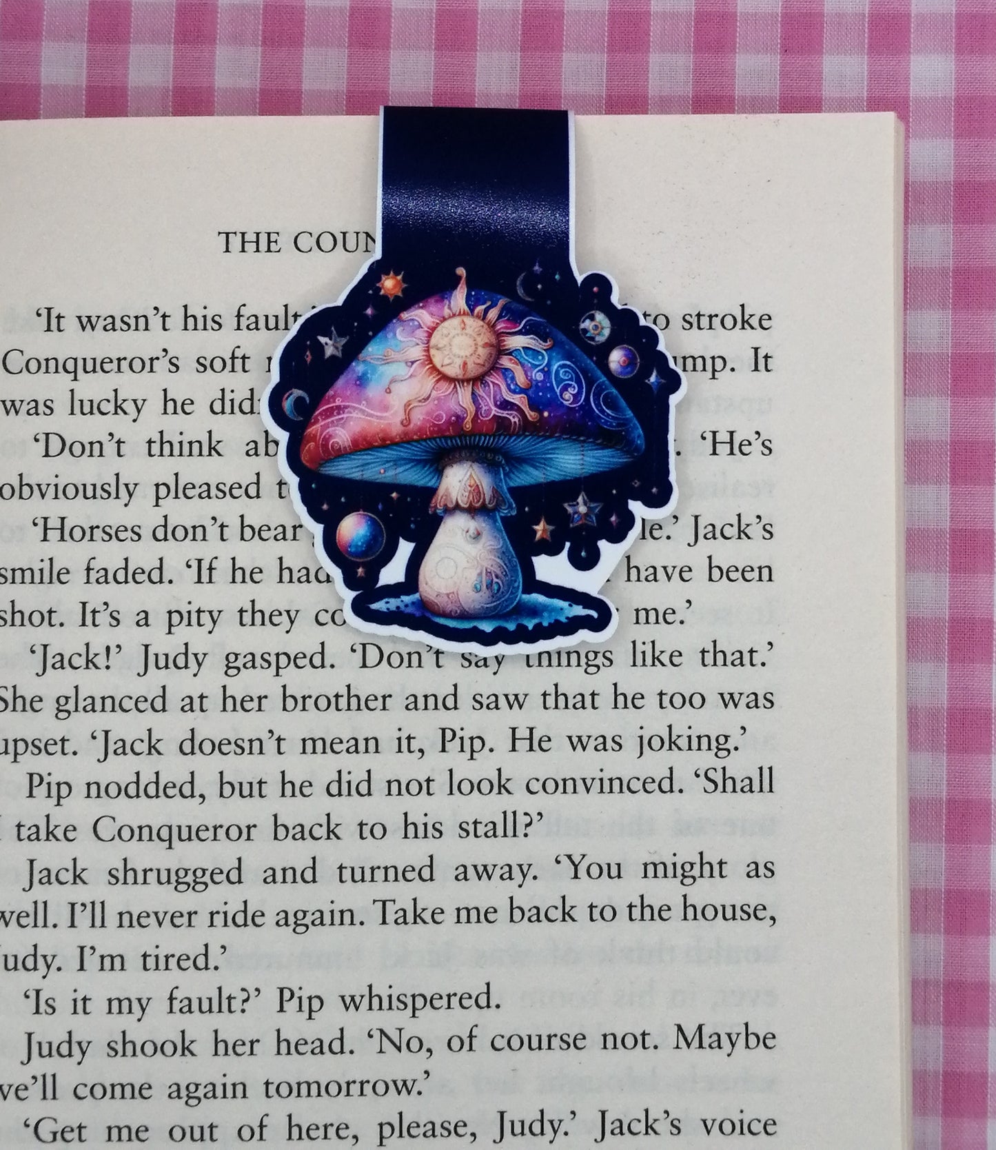 Astrology Mushroom Magnetic Bookmark