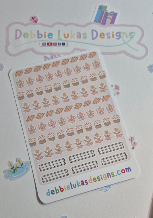 Traditional Mornings Sticker Sheet