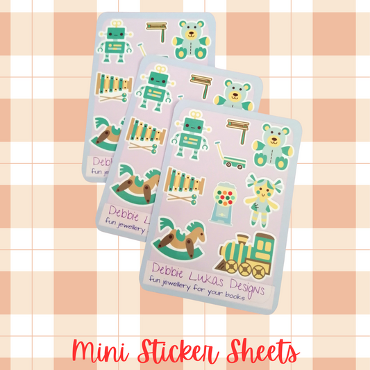 Traditional Toys Mini Sticker Sheet